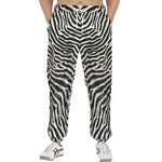 Men's Sweatpants Zebra Skin Texture