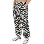 Men's Sweatpants Zebra Skin Texture
