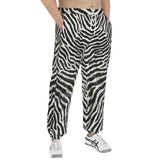 Men's Sweatpants Zebra Skin Texture