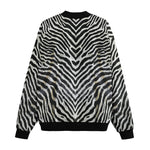 Bomber Jacket Zebra Skin Texture
