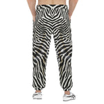 Men's Sweatpants Zebra Skin Texture