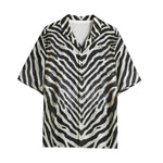 Hawaiian Shirt Zebra Skin Texture