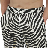 Men's Sweatpants Zebra Skin Texture