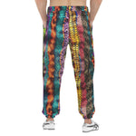 Men's Sweatpants Colorful Snake Skin Patterns