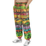 Men's Sweatpants Colorful Snake Skin Patterns