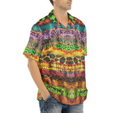 Hawaiian Shirt Colorful Snake Skin Patterns