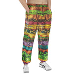 Men's Sweatpants Colorful Snake Skin Patterns