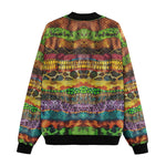 Bomber Jacket Colorful Snake Skin Patterns