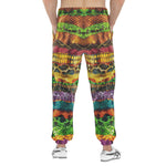 Men's Sweatpants Colorful Snake Skin Patterns