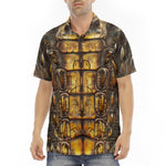 Men's Polo Shirt Alligator Texture