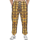 Men's Sweatpants Alligator Texture