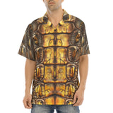 Hawaiian Shirt Alligator Texture