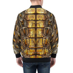 Bomber Jacket Alligator Texture
