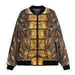 Bomber Jacket Alligator Texture