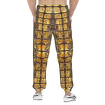 Men's Sweatpants Alligator Texture