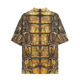 Hawaiian Shirt Alligator Texture
