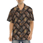 Hawaiian Shirt Bronze Woven Rope