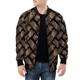 Bomber Jacket Bronze Woven Rope