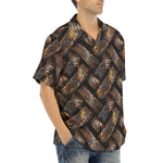 Hawaiian Shirt Bronze Woven Rope