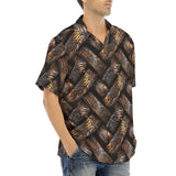 Hawaiian Shirt Bronze Woven Rope