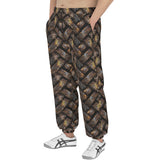 Men's Sweatpants Bronze Woven Rope