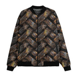 Bomber Jacket Bronze Woven Rope