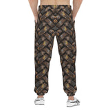 Men's Sweatpants Bronze Woven Rope