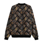Bomber Jacket Bronze Woven Rope