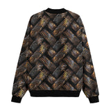 Bomber Jacket Bronze Woven Rope