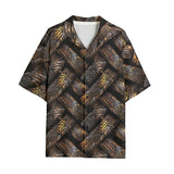 Hawaiian Shirt Bronze Woven Rope