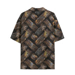 Hawaiian Shirt Bronze Woven Rope