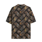 Hawaiian Shirt Bronze Woven Rope