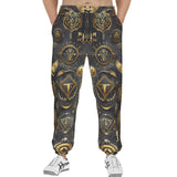 Men's Sweatpants Digital Art Collage Magical Symbols