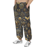 Men's Sweatpants Digital Art Collage Magical Symbols