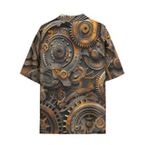 Hawaiian Shirt Mechanical Gears and Cogs