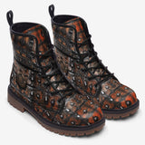 Leather Boots with Metal Decoration Art Print