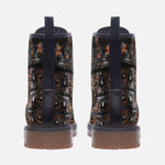 Leather Boots with Metal Decoration Art Print