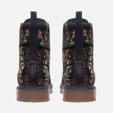 Leather Boots with Metal Decoration Art Print