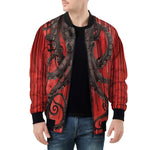 Bomber Jacket Gothic Octopus Tentacles