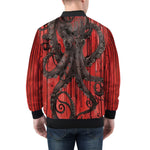 Bomber Jacket Gothic Octopus Tentacles