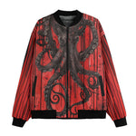 Bomber Jacket Gothic Octopus Tentacles