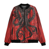 Bomber Jacket Gothic Octopus Tentacles