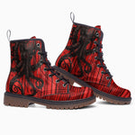 Leather Boots Gothic Octopus Tentacles