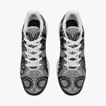 Air Cushion Sneakers Black Metal Octopus Tentacles