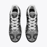 Air Cushion Sneakers Black Metal Octopus Tentacles