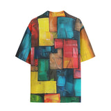 Hawaiian Shirt Abstract Colorful Blocks