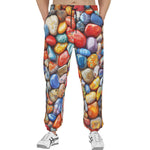 Men's Sweatpants Colorful Pebbles