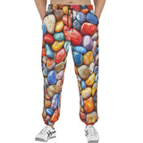 Men's Sweatpants Colorful Pebbles