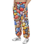 Men's Sweatpants Colorful Pebbles