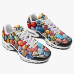 Air Cushion Sneakers Colorful Pebbles